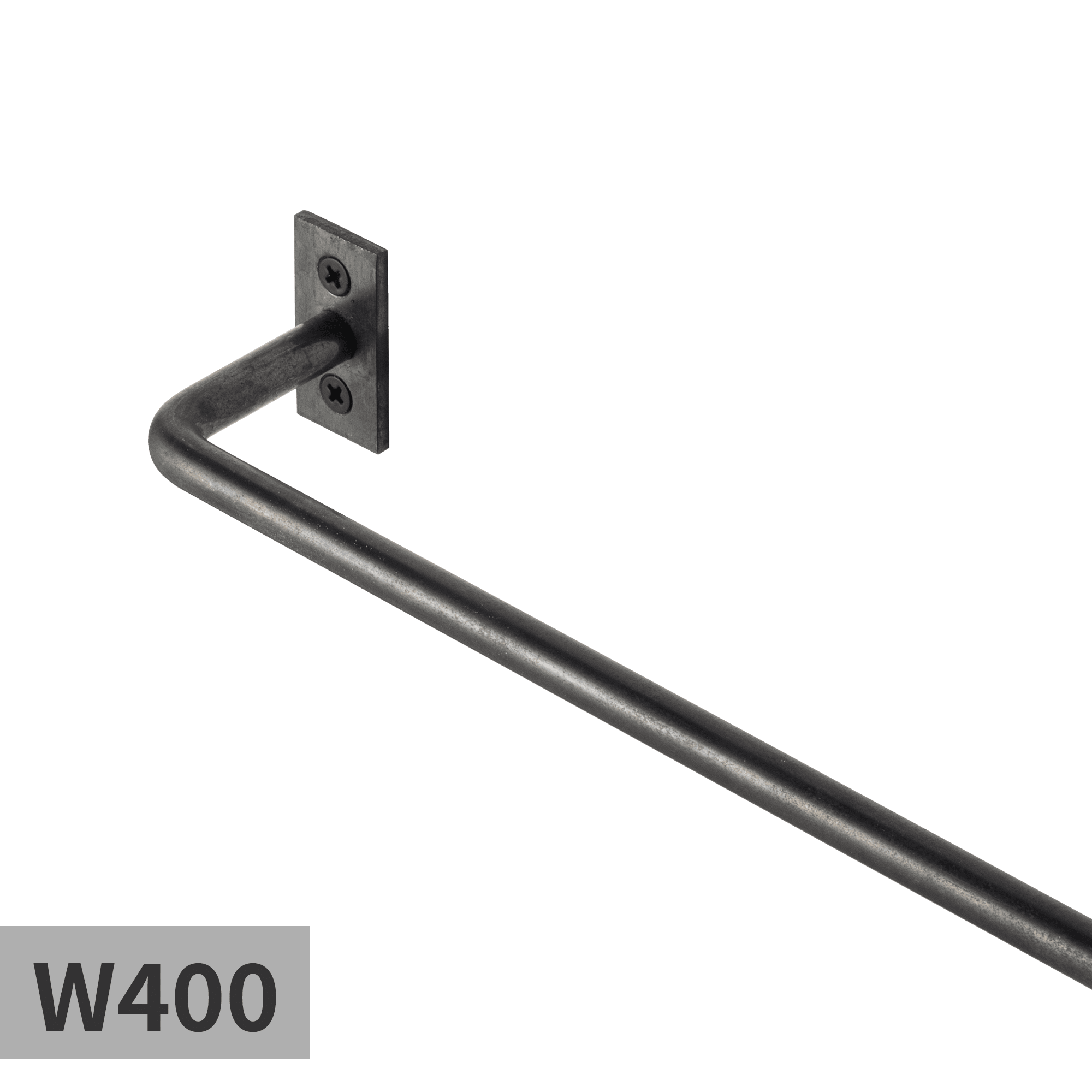 ハンガーバー φ9 鉄 W400