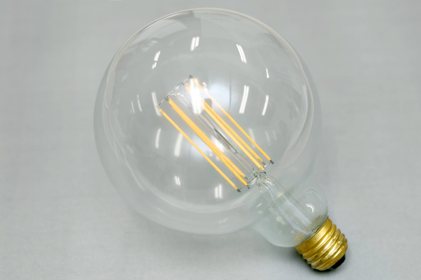 ビンテージLED電球 LEDボール125(E26)35W相当 2700K LT-BB002-14-G141